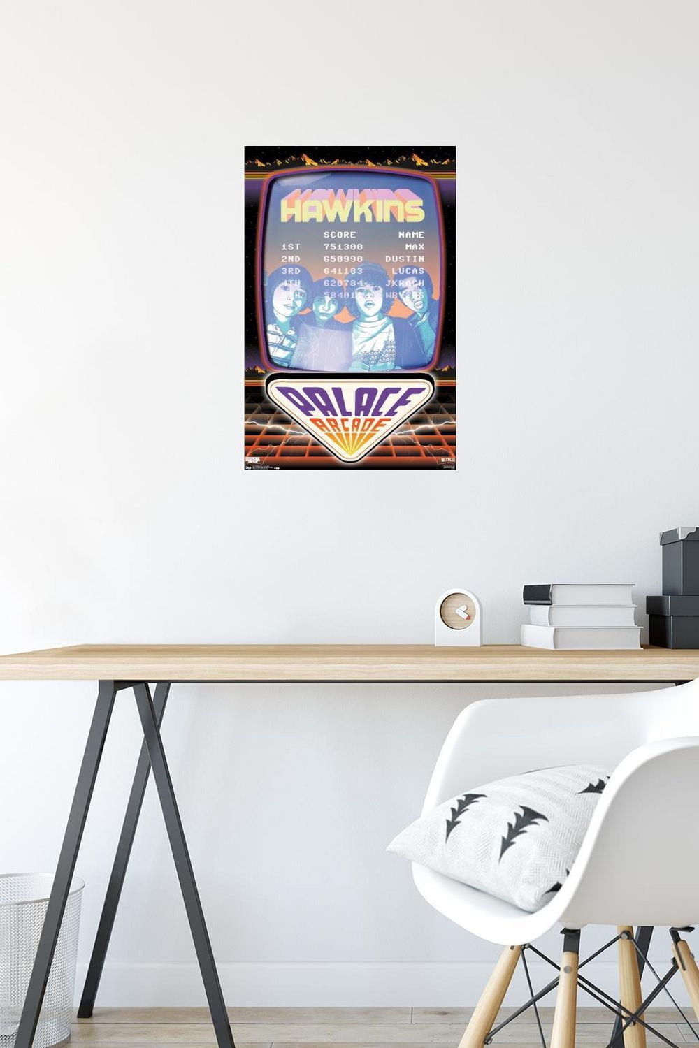 Netflix Stranger Things: Season 2 - Palace Arcade Wall Poster, 22.375" x 34"