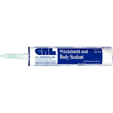 C.R. Laurence CRL7708 CRL Windshield and Body Sealant, Non-Curing Flow Grade Butyl in Cartridge By CR