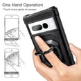 thumbnail image 6 of Nagebee Phone Case Compatible for Google Pixel 7 Pro with Screen Protector (Soft Full Coverage), Full-Body Protective [Military-Grade], Magnetic Car Mount Ring Holder, Heavy-Duty Durable Case (Black), 6 of 6