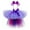 A01-PP1, variant on Girls Sequin Tutu Dress 1T-8T Layered Mesh Elastic Waist Skirt Party Birthday Cake Outfit,Purple