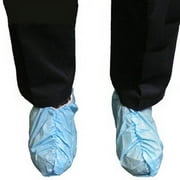 Shoe Cover, Impervious, Seemless Bottom, Non Linting & Skid Resistant (150 Pair)