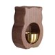 thumbnail image 4 of Bonita campana de comerciante, gato de la suerte, adornos comerciales, campana creativa colgante Marrón oscuro, 4 of 9
