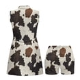 thumbnail image 4 of Yuyamidu Cow Print Golf Dress for Women Size L Comfort Tennis Dress for Women Breathable Workout Active Athletic Dresses with Shorts Pockets Workout Golf Dresses, 4 of 7