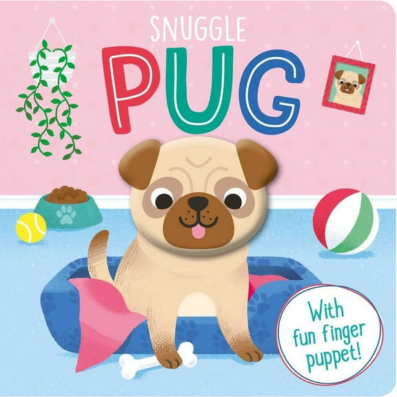 Snuggle Pug: Finger Puppet Board Book, (Board Book)