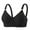 Black, variant on Women Wireless Push Up Bra No Underwire Comfort Bras for Everyday Wear Lightly Lined Seamless Underwire Free T Shirt Bra