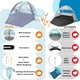 thumbnail image 3 of Carpa de playa HAPPY TRAVEL, 220 x 150 x 122 cm, con protección UV UPF 50+, 3 of 7