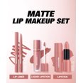 thumbnail image 2 of LANGMANNI 6-Color Lip Set | Waterproof Long-lasting Lip Liner Liquid Lipstick | Velvet Matte Texture Makeup (06), 2 of 7