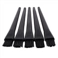 thumbnail image 4 of 30 Pcs 1.5 X 0.5cm Cepillo de Manija Redonda de Plastico Negro Antiestatico ESD, 4 of 5