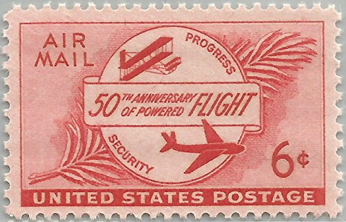 6 cent airmail stamp value
