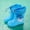 Sky Blue, variant on Luogg Children Female Elastic Mouth Children's Rain Boots Textured Soles Non Light Comfortable Rain Shoes For Primary School Students Girls Ankle Boots Size 18-24 Months