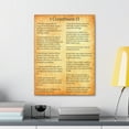 thumbnail image 3 of Scripture Walls 1 Corinthians 13 Love Chapter Gold Christian Wall Art Print Ready to Hang Unframed, 3 of 10