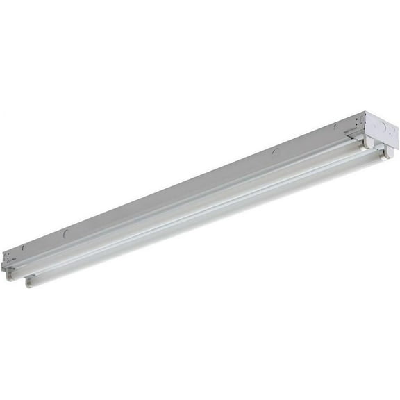 Two-Light T8 C 232 120 GESB Fluorescent Strip Light, 32 watts, 4-feet,120 Volts, White