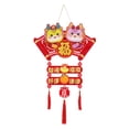 thumbnail image 2 of Adorno colgante de año Nuevo Chino, colgante de borla para Festival de Primavera de 2024, colgante para tienda, regalo de celebración, decoración del Estilo B Macarena Colgantes de año nuevo, 2 of 6
