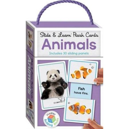Cards Learning Palette - SLIDE LEARN FLASHCARDS ANIMALS