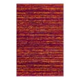 thumbnail image 3 of Unique Loom Calypso Collection Area Rug - Mento (4' x 6' Rectangle Pink/Navy Blue), 3 of 7
