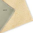 thumbnail image 2 of Simply Daisy 5' Round Corn Yellow Lifeflor Diamond Spring Chenille Indoor/Outdoor Rug, 2 of 4