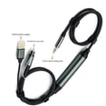 thumbnail image 2 of KSRplayer Convertidor de Audio Analógico a Digital – Cable Óptico AUX a SPDIF Toslink de 3.5mm, 6ft – Adaptador Unidireccional para Laptop, PC, Proyector, Consolas de Videojuegos a Barra de, 2 of 7