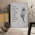 thumbnail image 2 of IDEA4WALL Framed Canvas Wall Art for Living Room, Bedroom Beautiful Quotes Canvas Prints for Modern Home Decoration Ready to Hang, 2 of 4