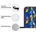thumbnail image 4 of Pofeuu Cartoon Shark Print Oven Mitts and Pot Holders 4 pcs Set,High Heat Resistant 500 Degree Extra Thicken Long Kitchen Cotton Oven Glove for Cooking, 4 of 6