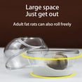 thumbnail image 4 of Hamster Sand Bathroom Large in White - Plastic Detachable Sand Bath Container Hamster Sandbox, 4 of 8
