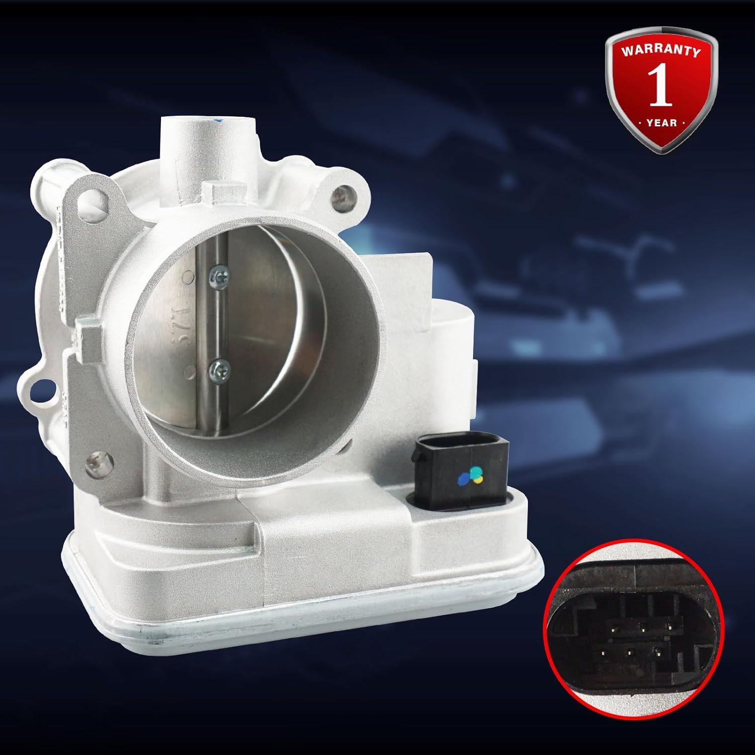 MACAX Electronic Throttle Body Assembly S20176 Compatible with Dodge Avenger Caliber Journey Chrysler 200 Sebring Jeep Compass Patriot 1.8L2.0L2.4L Replaces 04891735AD 977-025 67-7002 6E-7002 TB1150