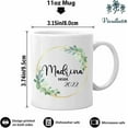 thumbnail image 3 of Godmother Announcement, Madrina Coffee Mugs, Madrina Proposal, Quieres Ser Mi Madrina, God Parents Presents Proposal Quieren Ser Mis Padrinos De Bautizo, White 11oz, 3 of 6
