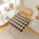 thumbnail image 1 of Nvzi Cushion Garden Terrace Home Kitchen Office Thick Comfortable Cushion, Brown Diamond, 16* 16 inches, 1 of 4