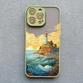 thumbnail image 3 of Funda de teléfono Sunrise Scenery para iPhone 15 14 Plus Pro Max 13 12 11 Pro Max Mini XR X XS 7 8 Plus SE Gorgeous Mountain River Cover, 3 of 5