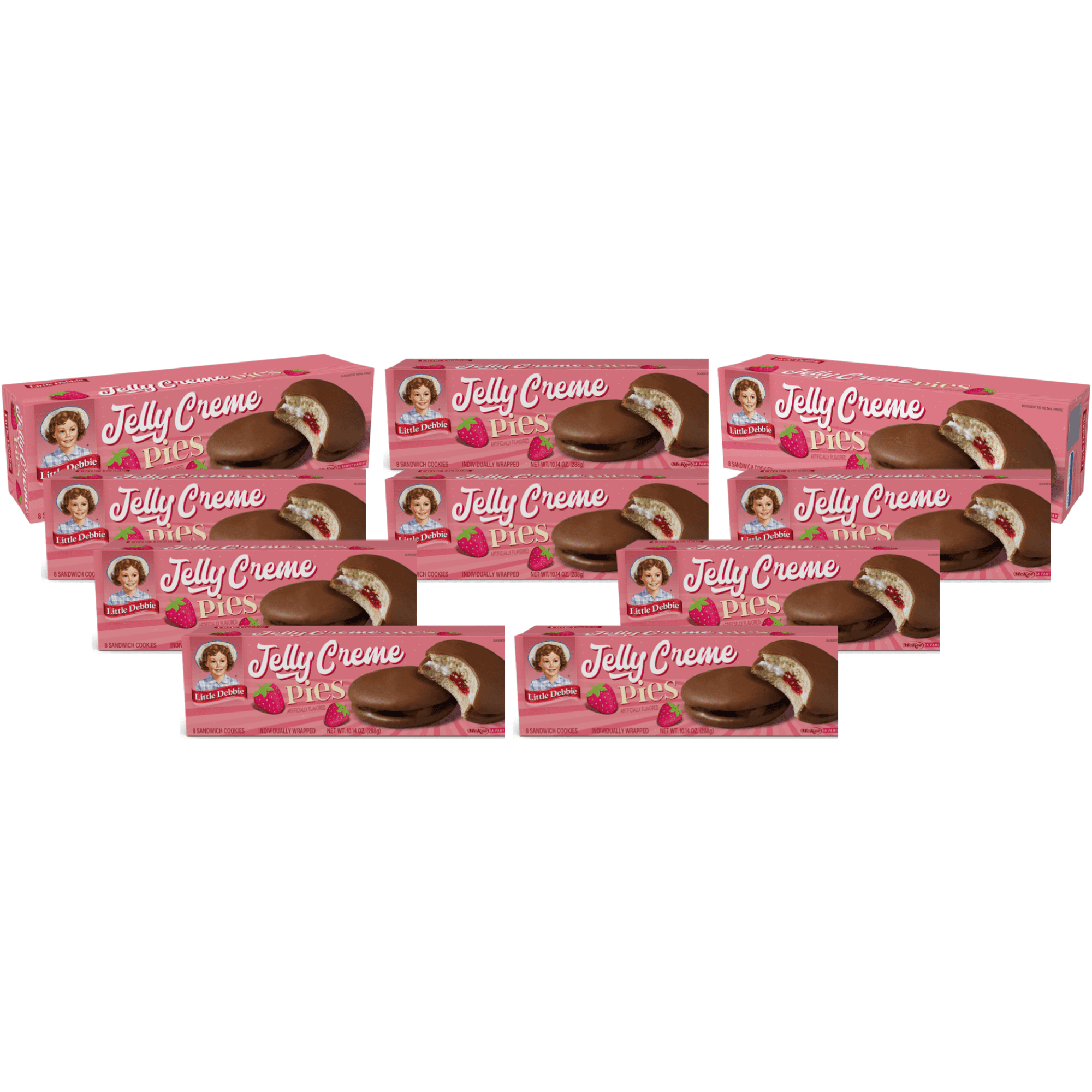 Little Debbie Jelly Crème Pies, 10 Boxes - Walmart.com