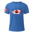 thumbnail image 3 of Tops para hombre, blusas y camisas de manga corta con cuello redondo para hombre, jersey informal con cuello redondo estampado para hombre, pantalones cortos deportivos para fitness, blusa para hombre, 3 of 4