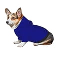 thumbnail image 6 of Uemuo Navy for Winter Dog Hoodie Sweatshirts with Pockets Warm Dog Clothes for Small Dogs Chihuahua-Large, 6 of 8