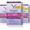 Vagisil Anti-Itch Medicated Wipes, Maximum Strength For Instant Relief, 12 Count, 3 Pack