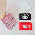 thumbnail image 4 of Sanrio Hello Kitty Nail Clipper Set Ear Pick Tweezers W/ Melody Kuromi Cinnamoroll Packing Box Manicure Set Advanced Blandness, 4 of 7