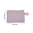 thumbnail image 3 of NWOKYZGH Coin Purse for Women & Girls - Cute Small Nylon Purse Zipper Pouch Change Purse Coin Bag Mini Cosmetic Bag for Earphone Coin Key Lipstick Money Storage, 3 of 6
