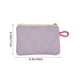 thumbnail image 3 of Bolsa de estética de lana de punto a rayas | Bolsa portátil | Organizador de maquillaje de poliéster en bloques de color 16x11cm | Bolsa ligera con cremallera, mini estuche de viaje, fácil de, 3 of 6