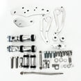 thumbnail image 3 of Silver Forward Controls Footpegs for Kawasaki Vulcan 800 VN800 Classic Drifter 1995-2006, 3 of 5