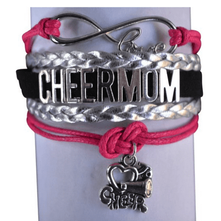 Infinity Collection Cheer Mom Jewelry Bracelet Cheer Mom Jewelry Bracelet Adjule Charm Perfect Cheerleading