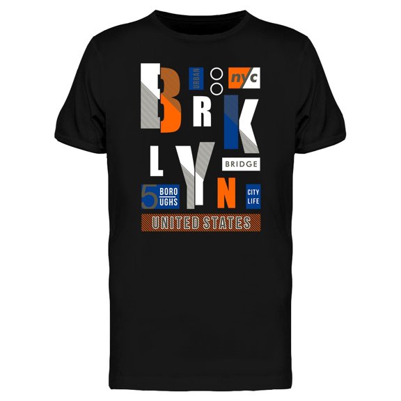 Brooklyn Urban Art Graphic Tee Men's -Image by Shutterstock