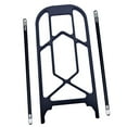 thumbnail image 2 of Foldable Bike Luggage Rack Back Seat Tailstock Holder Rear Folding Bike Rack Black, 2 of 8