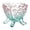 Multi-colored, variant on Small Vintage Embossed Glass Dessert Bowls, Colorful Footed Glass Dessert Cups for Sundae, Ice Cream, Fruit, Salad