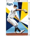 thumbnail image 3 of MLB Tampa Bay Rays - Shane McClanahan 23 Wall Poster, 22.375" x 34", 3 of 5