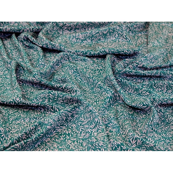 Liberty London Willow Wood Kensington Silk Crepe de Chine Fabric - per yard