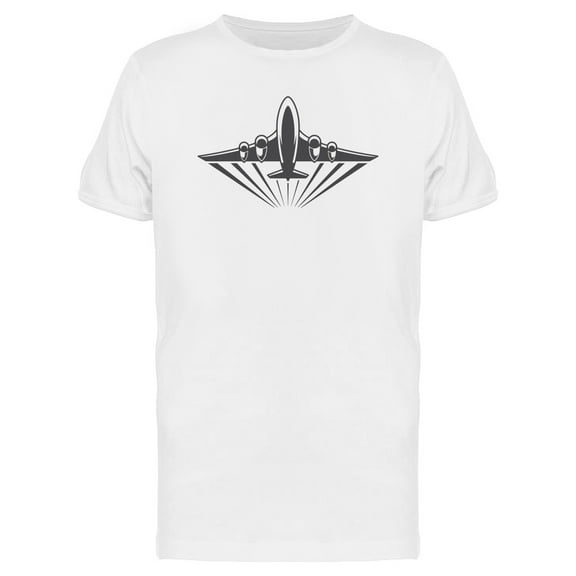 Airplane T-Shirt Men -Image by Shutterstock, Male Small