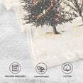 thumbnail image 5 of Yayeee 2 Pack Hand Towels for Bathroom 100% Cotton 16" x 28" Soft Absorbent Kitchen Towel, Hand Drawn Christmas Stars, 5 of 7