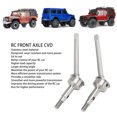 thumbnail image 3 of Eje Delantero RC CVD Acero Inoxidable ANGGREK Para Coche RC 1/18, 3 of 8
