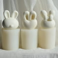 thumbnail image 5 of Milue Bowknot Rabbit Cake Mold Aromath Plaster Candle Hand-Made Baking Tools, 5 of 13