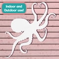 thumbnail image 6 of Outdoor Octopus Wall Art – PVC Coastal Beach House Decoration – Octopus Sign – Weatherproof Nautical Wall Hanging – Ocean-Inspired Home Decor, 3 Foot, 6 of 12