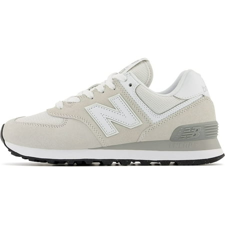 New Balance WL574EVW: Women's 574 V2 Essential Sneaker, NIMBUS CLOUD WHITE