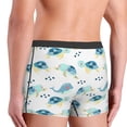 thumbnail image 4 of Bingfone Sea Turtle Men's Underwear - Casual Stretch Boxer Briefs-Medium, 4 of 7