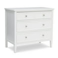thumbnail image 5 of Delta Children Epic 3 Drawer Dresser with Interlocking Drawers - Greenguard Gold Certified, Bianca White, 5 of 9